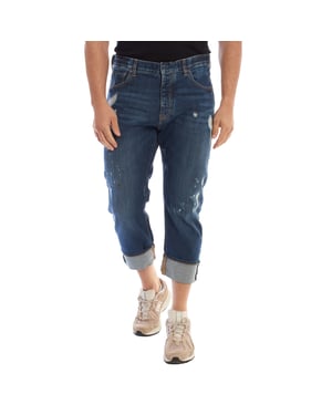 Gerade Hose mit Saum 3Z1J09 Herren