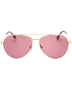 Tom Ford FT0996 32Y Gold Sonnenbrille