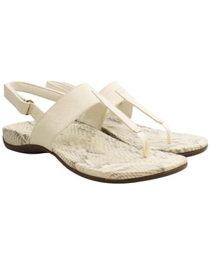 Vionic Rest Tala Damen Creme Sandalen