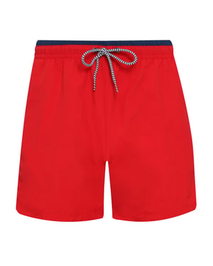 Asquith & Fox Herren-Badeshorts (Rot/Marine)