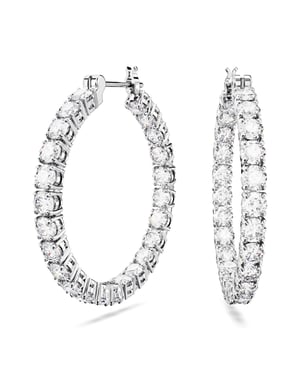 Swarovski 'Matrix' Frauen Ohrhänger aus Basismetall - Silber 5647715
