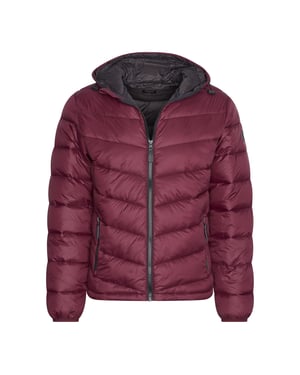 Hooded Winter Jacket Burgundy von Cappuccino Italia in der farbe Rot und in größe L.