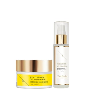SPF 50 Collagen Tagescreme 50ml + Hydroacid & Collagen Serum - 60ml