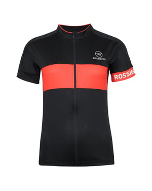 Rossignol Jersey Mens Black/Red Cycling Top