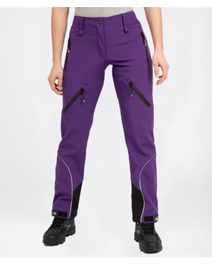 Rock Creek Softshellhose Violett