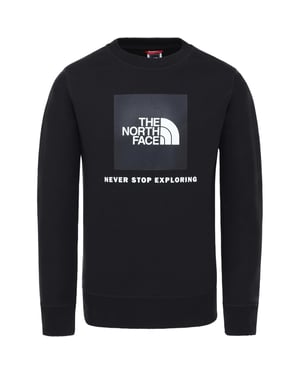 The North Face Jugend Box Crew Sweatshirt in schwarz