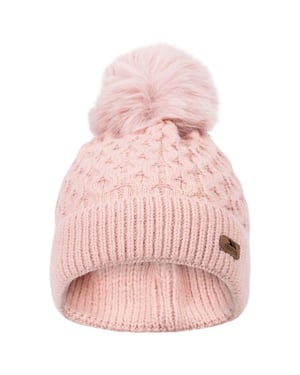 Trespass Damen/Damen Freja Pom Pom Beanie (Misty Rose)