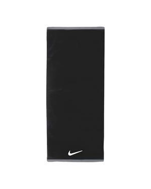 Nike - Handtuch "Fundamental" (Schwarz/Weiß)