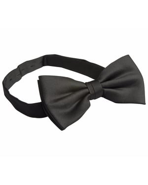 Premier Tie - Schlichte Unisex-Fliege (2er-Pack) (Schwarz)