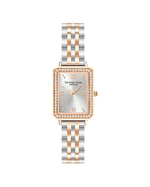 VICTORIA HYDE Westminster Uhr in Silber Roségold