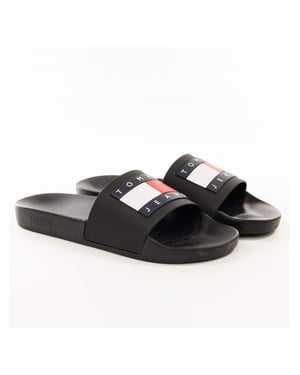 Tommy Hilfiger Tommy Jeans Pool Herren-Sandalen, schwarz