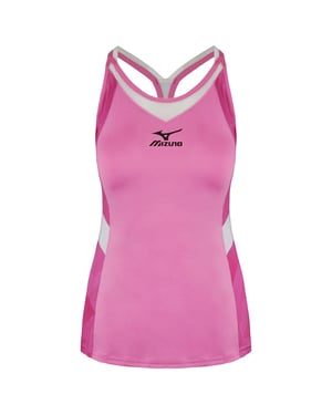 Mizuno DryLite Damen Tanktop in Rosa/Weiß