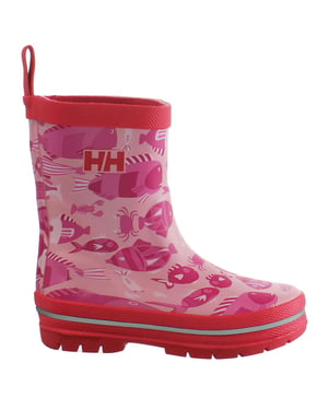 Helly Hansen JK Splask Print Rosa Kinderstiefel