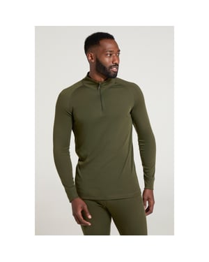 Mountain Warehouse - "Talus" Thermo-Top Reißverschluss für Herren Langärmlig ()