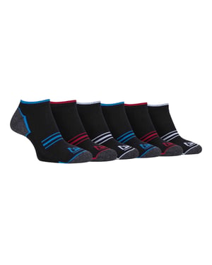 6 Paar Herren atmungsaktiv gepolstert Sohle laufen Low Cut Trainer Socken