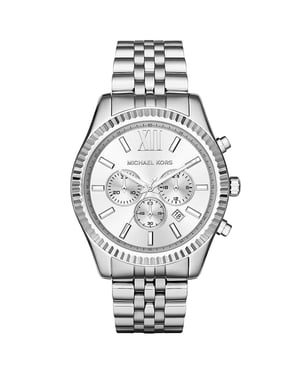 Michael Kors MK8405 Lexington Silber Herrenuhr