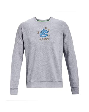 Under Armour Curry Herren graue Kekse Pullover
