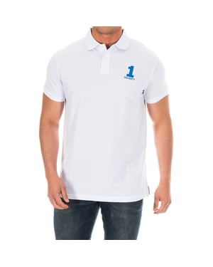 Polo mit kurzen Ärmeln und Reverskragen HM561791 Mann