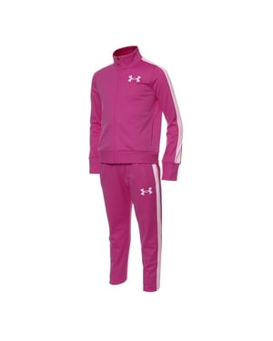Under Armoour Logo Kids Kids Pink Trainingsanzug