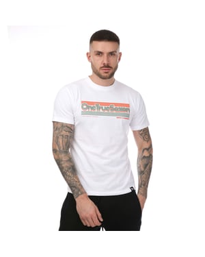 Herren One True Saxon Forever T-Shirt in Weiß