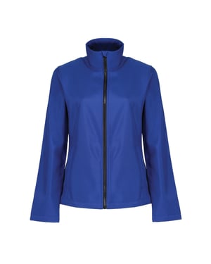 Regatta Womens/Ladies Ablaze Printable Softshell Jacket (Königsblau/Schwarz)