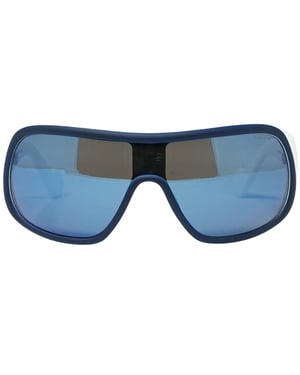 Moncler ML0048 92X 00 Weiße Sonnenbrille