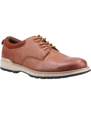 Hush Puppies Herren Dylan Lederschuhe (Tan)