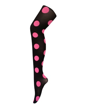 Sock Snob - Farbige 80 Denier blickdichte Damenstrumpfhose - Big Spot