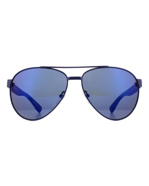 Lacoste Aviator Herren Blau Blaue Sonnenbrille