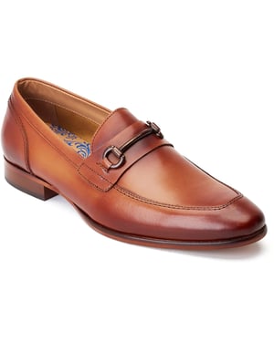 Base London Russo Herren Mokassins aus gebranntem Tan-Leder