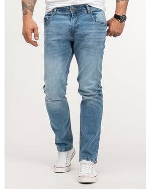Lorenzo Loren Jeans Blau