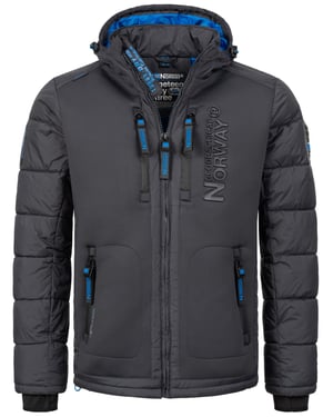 Geographical Norway Winterjacke Dunkelgrau