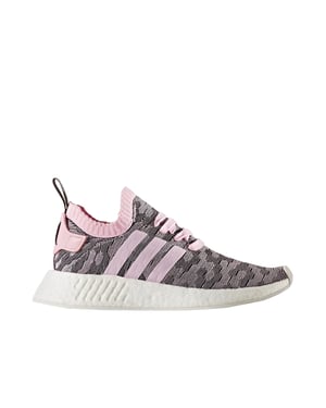 Adidas nmd_r2 Primeknit Womens Pink Running Trainer
