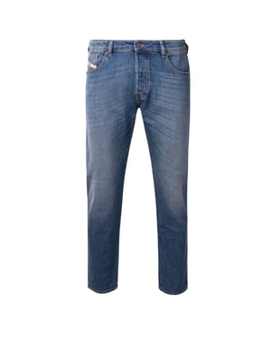 Diesel D-Yennox Tapered Fit Mittelblaue Jeans