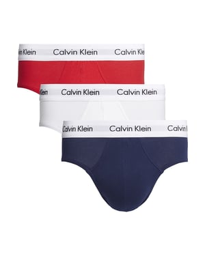 Calvin Klein 3er-Pack Herren Hipster-Unterhosen