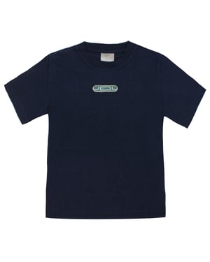 Vintage Nike Jungen Just Do It Marineblau T-Shirt