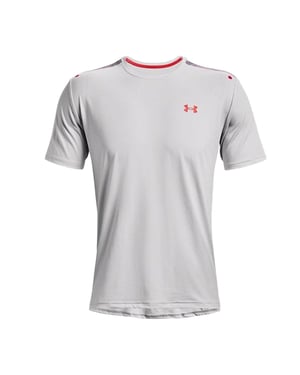 Under Armour Rush Mens White Tennis T-Shirt