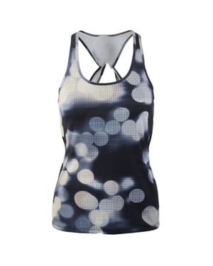 Asics Twist Womens Blue Tank Top