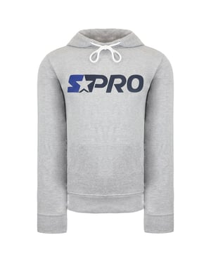 Starter streben Langarm Pullover Logo grau Herren Hoodie CPE00040 Ath Grey Margel