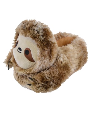 Kinder Plüsch Neuheit 3D Sloth Slippers | Slipper Snob | Great Gift - Sloth