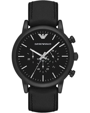 Emporio Armani Luigi Herrenuhr schwarz AR1970