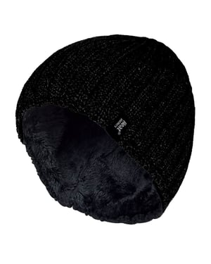 Heat Holders - Herren Fleece gefütterte gerippte Wintermütze