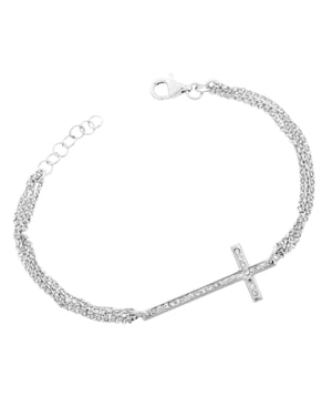 Orphelia Damen-Armband aus 925er Sterlingsilber – Silber ZA-7196