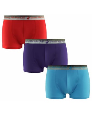 Beverly Hills Polo Club Herren 3er-Pack Badehosen