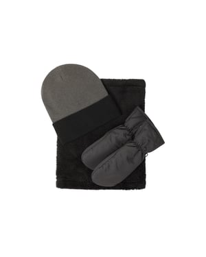 Mountain Warehouse Childrens/Kids Winter Accessoires Set (Schwarz)