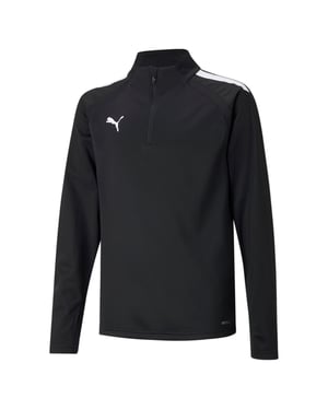 PUMA teamLIGA Viertelreißverschluss Jugend Fußballoberteil