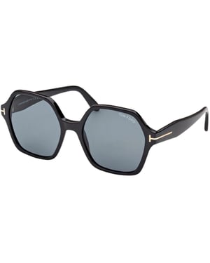Tom Ford FT1032-F 01A Romy Schwarze Sonnenbrille