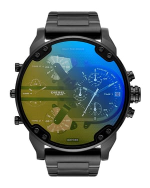 Diesel Mr. Daddy 2.0 Herren Schwarze Uhr DZ7460