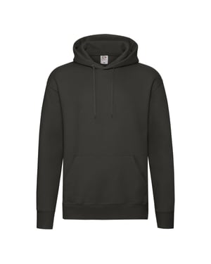 Fruit of the Loom Herren Premium Hoodie (Holzkohle)