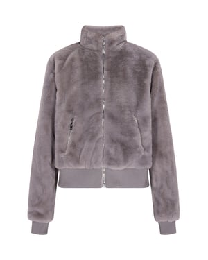 Mymo Jacke Damen grau